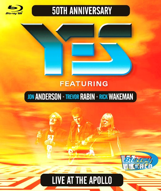 M1841.Yes ! featuring Anderson, Rabin, Wakeman 2018- Live At The Apollo  (50G)